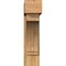 Ekena Millwork Imperial Block Rough Sawn Bracket w/ Offset Brace, Western Red Cedar, 8"W x 28"D x 32"H BKT0806X28X32IMP05RWR - alternate 2